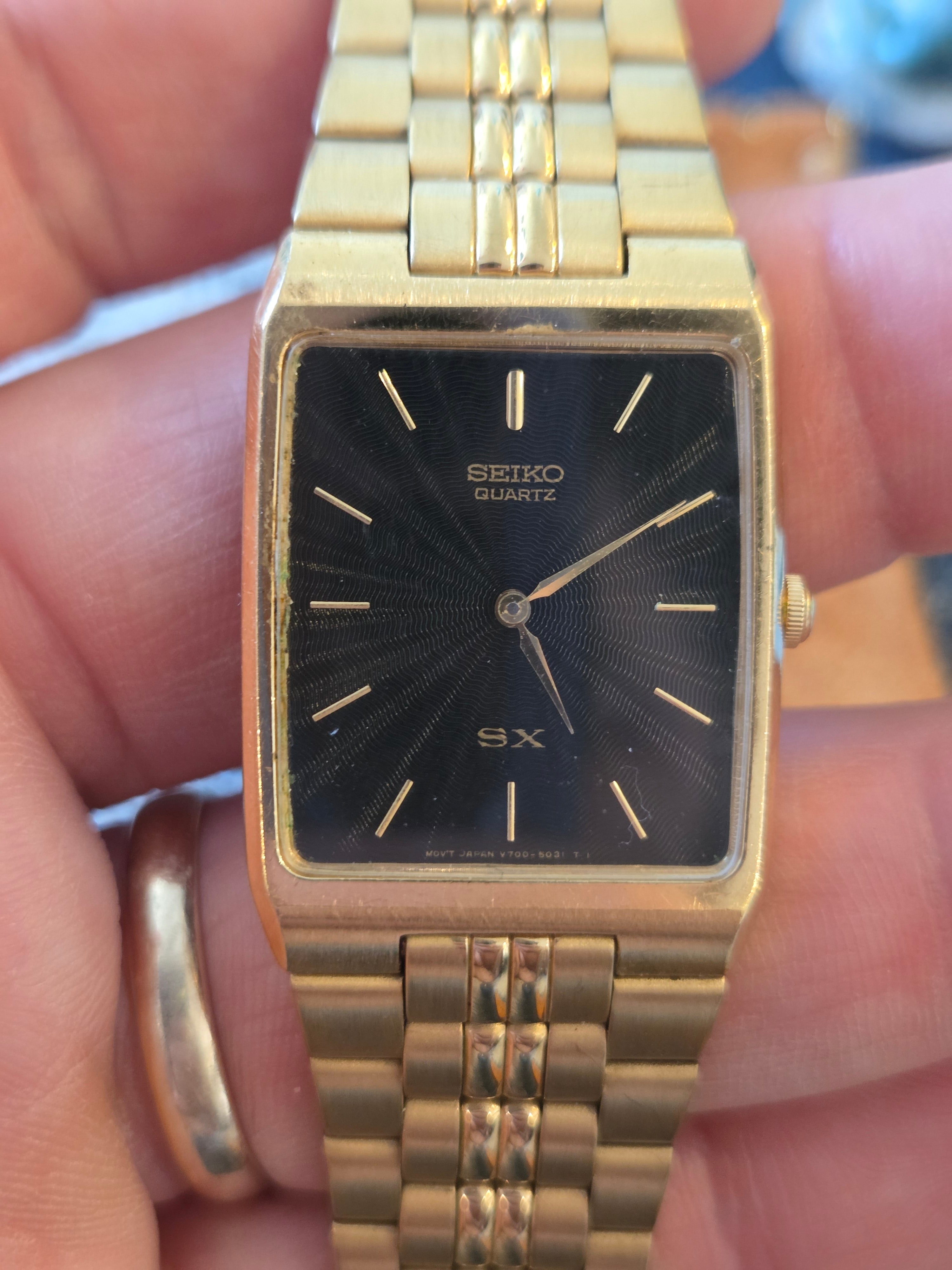 Seiko SX - Gold Tone
