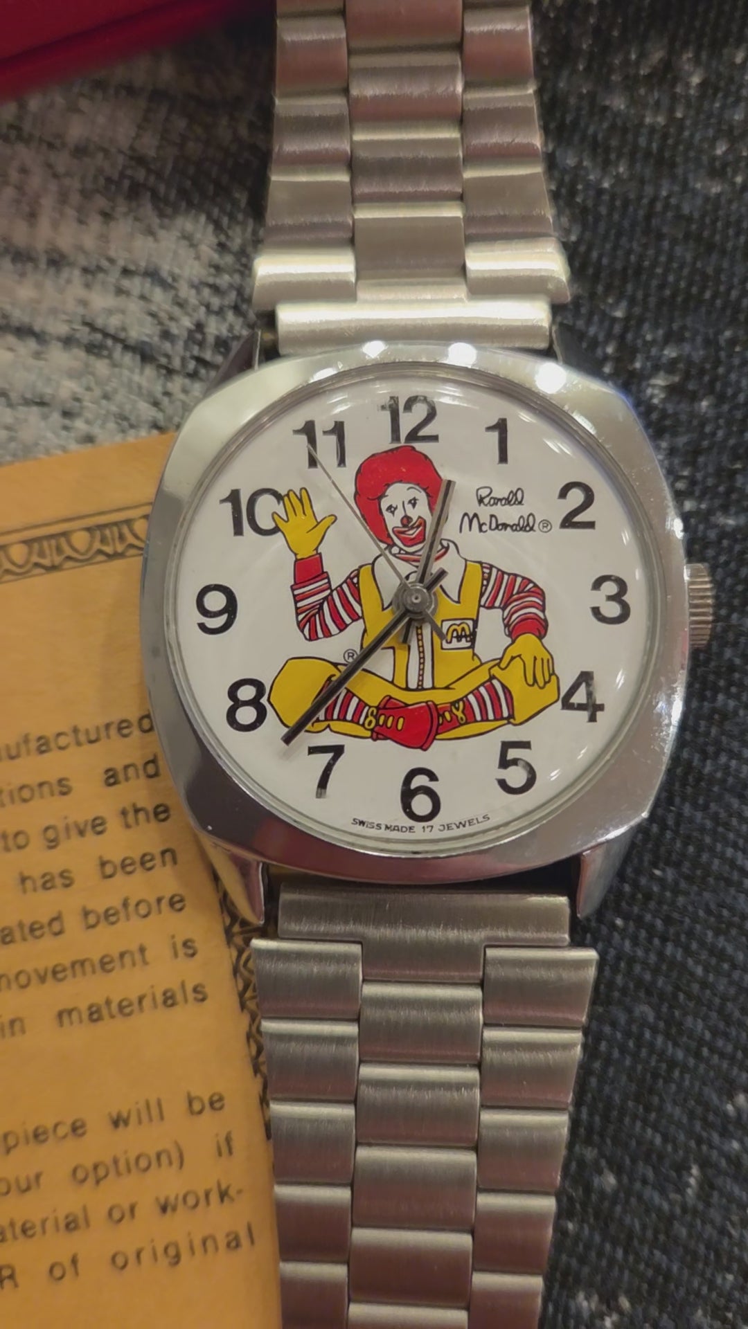 Ronald McDonald - Swiss Mechanical